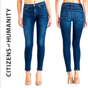 Citizens of Humanity’s rocket skinny jeans in crispy wash size 26